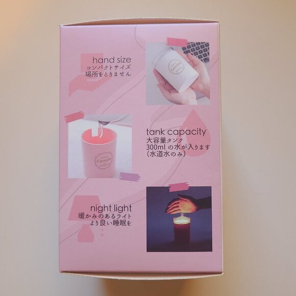 *2 for $30* Faux Candle x Humidifier - Fairyland Life - Mint Blue - Picture 2 of 5